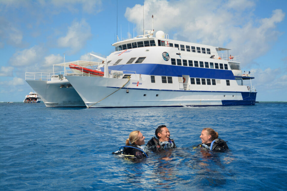 Liveaboard intro dive trip from Cairns