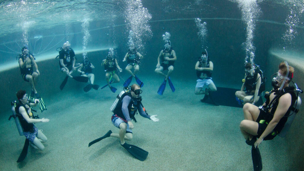 Learning to Scuba Dive Cairns Pool